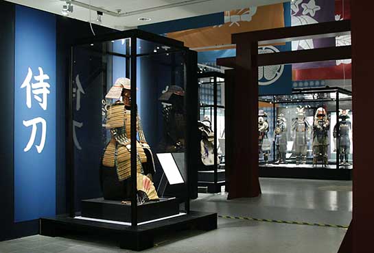 Samurai-näyttely, Vapriikki, Tampere 2004 (Kuva: Vapriikki)