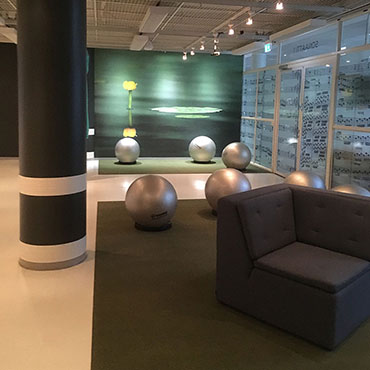 Tampere-talo, Sonaatti, kokoustilojen face-lift. Siiri Torvinen, Anna Kobierska, Olli Laine ja Taina Väisänen